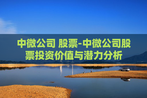 中微公司 股票-中微公司股票投资价值与潜力分析