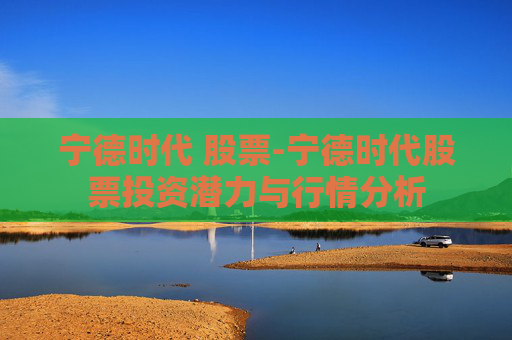 宁德时代 股票-宁德时代股票投资潜力与行情分析