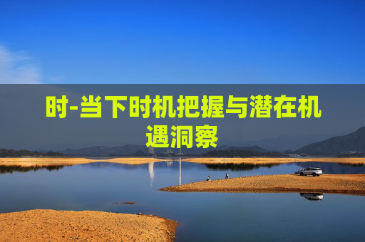 时-当下时机把握与潜在机遇洞察 时-当下时机把握与潜在机遇洞察